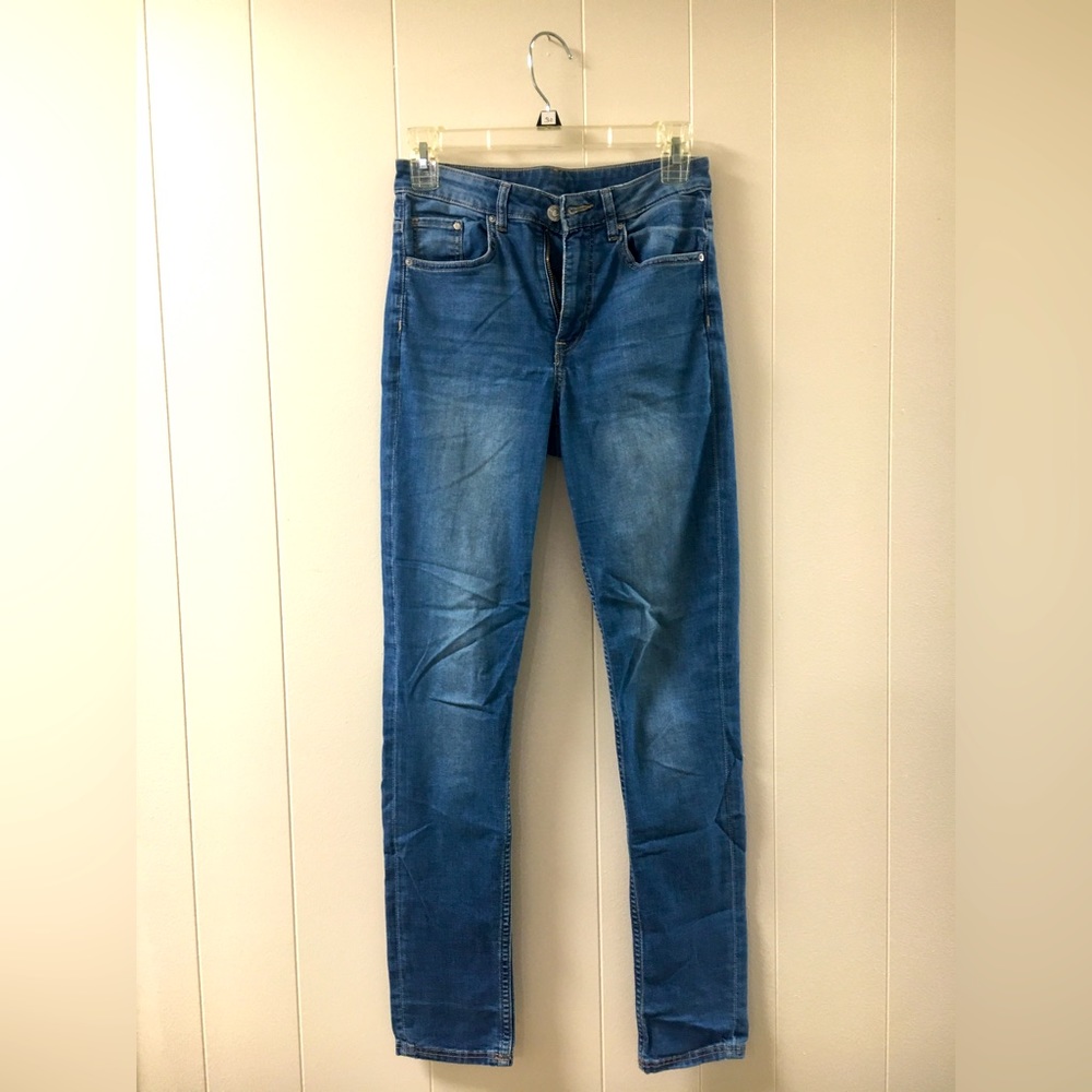 H&M &DENIM SKINNY HIGH WAISTED JEANS
